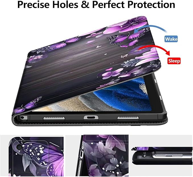 Case for Amazon Fire 7 Tablet 2019/2017 Release 9th/7th Generation PU Leather Smart Protective Cover with Auto Sleep/Wake for Fire 7 2019Dog Wearing Witch Hat Pumpkin