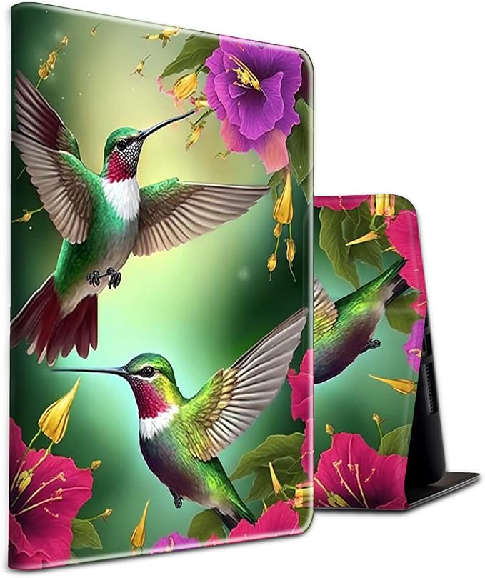 for 10.1 Amazon Fire HD 10 Tablet (13th Generation 2023 Release)PU Leather Multi-Angle Anti Slide Stand Cases with Auto Wake/SleepAnimals Dog Paws Galaxy