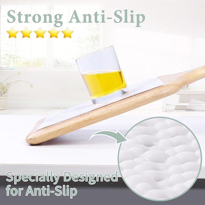 Drawer and Shelf Liner for Kitchen Cabinet: 23.6 in X 20 Ft Non Slip Waterproof Shelf Paper Non Adhesive Refrigerator Liners White Marble Easy Liners for Bathroom with Knife Tape Measure