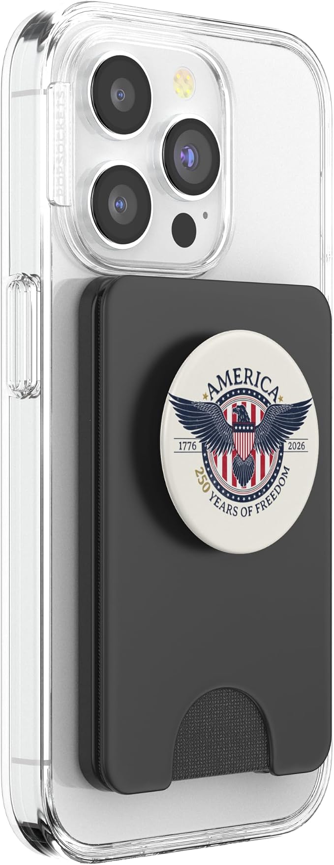 America 250 Years of Freedom Patriotic 250th Anniversary PopSockets Adhesive PopGrip