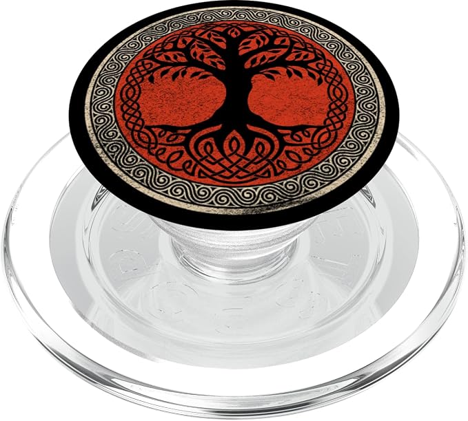Viking Tree Yggdrasil Odin Wotan Norse Mythology Valhalla PopSockets Adhesive PopGrip