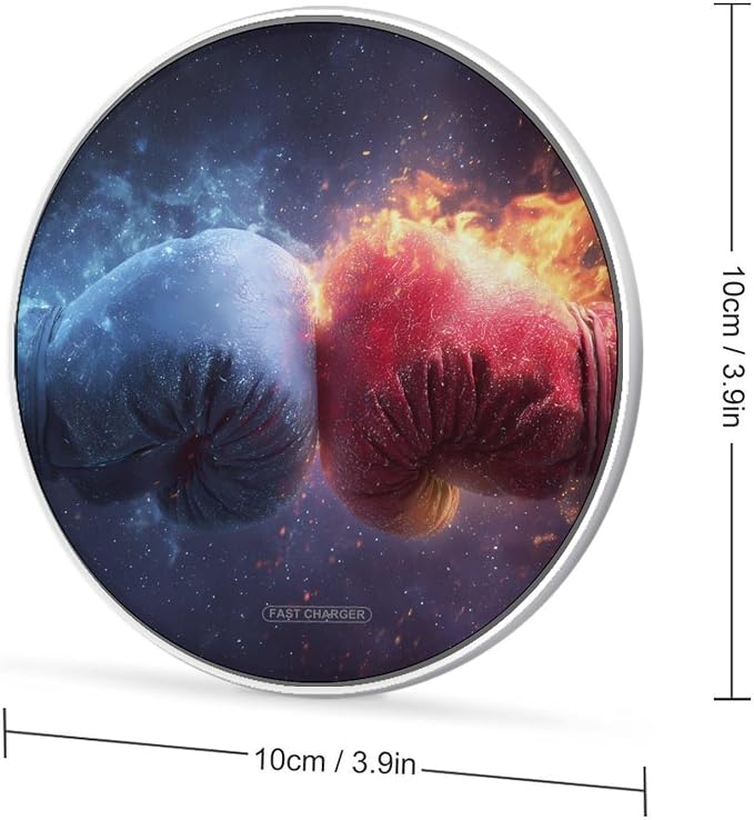 Sports Boxing Wireless Charger Portable Charging Pad | LightweightAll Smartphone