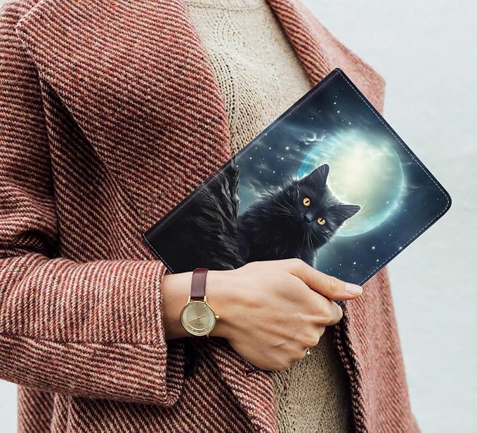 Case for Samsung Galaxy Tab S10 Plus 2024/ S9 Plus/ S9 FE Plus 5G 12.4 Inch 2023 Slim PU Leather Stand Folio Cover with Auto Wake Sleep Abstract Paint Dogs
