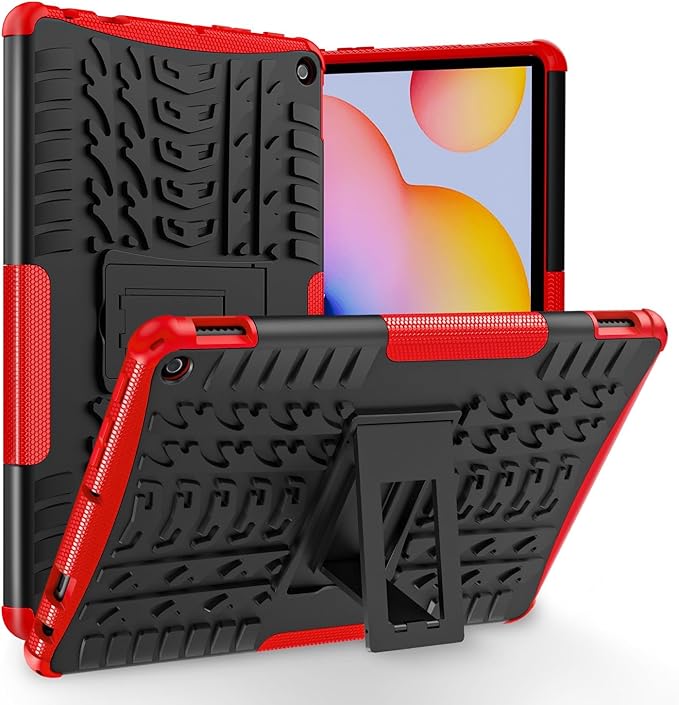 for 2023 Release Tablet Flre HD 10 &amp HD 10 Plus Case | 13th Generation Heavy Duty Dual Layer Shockproof Impact Resistance Protective Case with Kickstand for Kids
