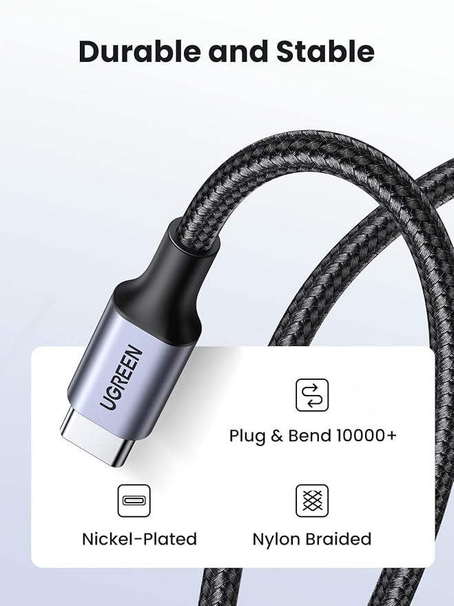 UGREEN 45W USB C Charger Bundle with 60W 2-Pack USB C Cable