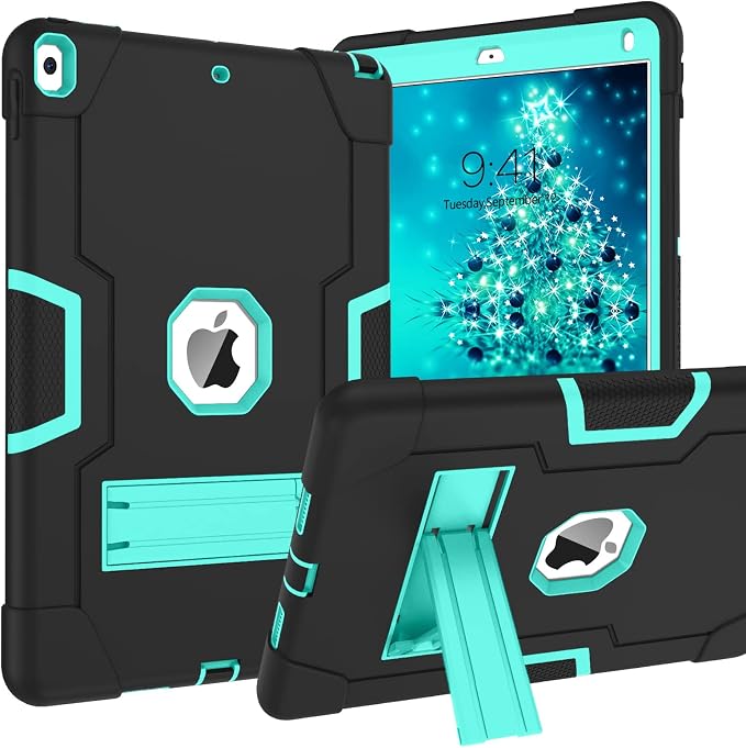 BENTOBEN for iPad Air 3 2019 Case iPad Pro 10.5 2017 Case 3 Layers Heavy Duty Rugged Shockproof Kickstand Sturdy Protective Tablet Cover for iPad Air 3rd Generation/iPad Pro 10.5 2017 Black