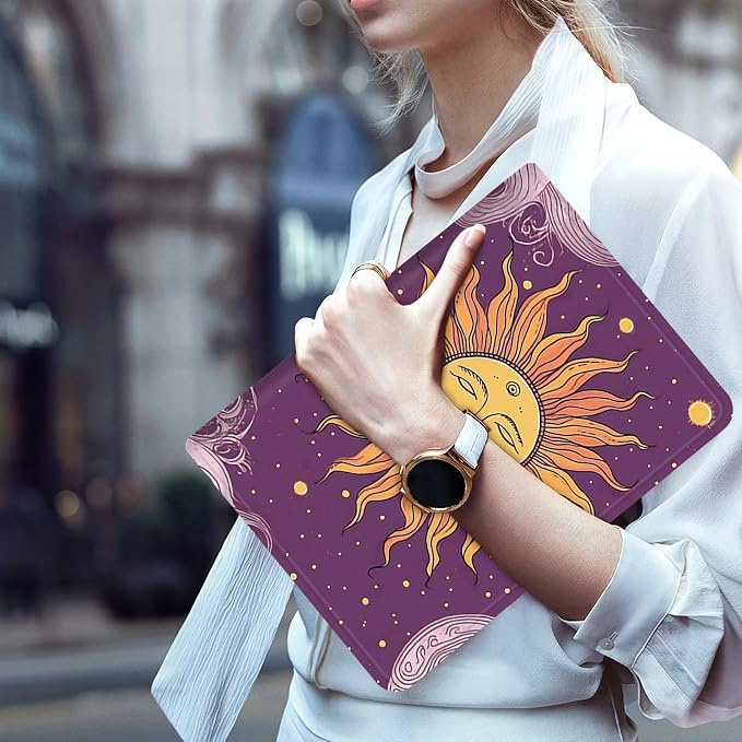 Case for Kindle Fire HD 10 &amp 10 Plus Tablet 10.1 (13th/11th Generation 2023/2021 Release) Lightweight Slim PU Leather Adjustable Multi-Angle Smart Shell Cover with Auto Wake/SleepA Flowers Art