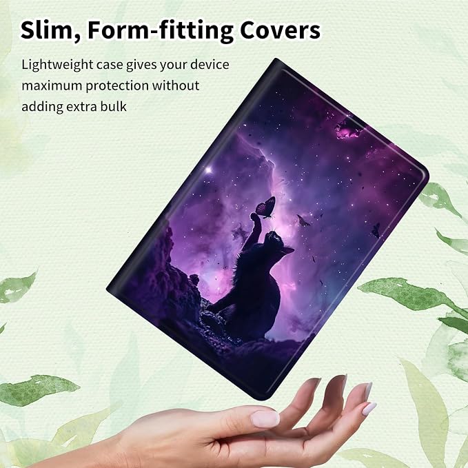 Case for 10.2 Kindle Scribe (2024/2022 Release) Slim PU Leather Lightweight Adjustable Stand Smart Shell Cover with Auto Wake/Sleep for 10.2 Amazon Kindle Scribe E-ReaderA Dog