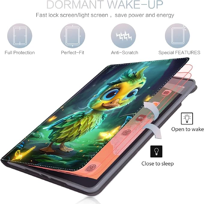 Case for Samsung Galaxy Tab S10 FE Plus 13.1 Inch 2025 Model (SM-X620/X626)Slim Folding Stand Cover with Auto Wake/Sleep for Samsung Galaxy Tab S10 FE Plus ，Painting Autumn Trees