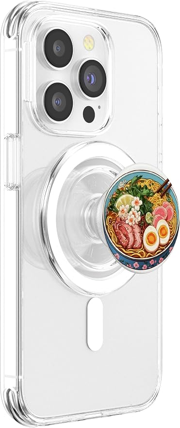 Ramen Lover Noodle Soup Japanese Foodie Asian Food PopSockets PopGrip for MagSafe