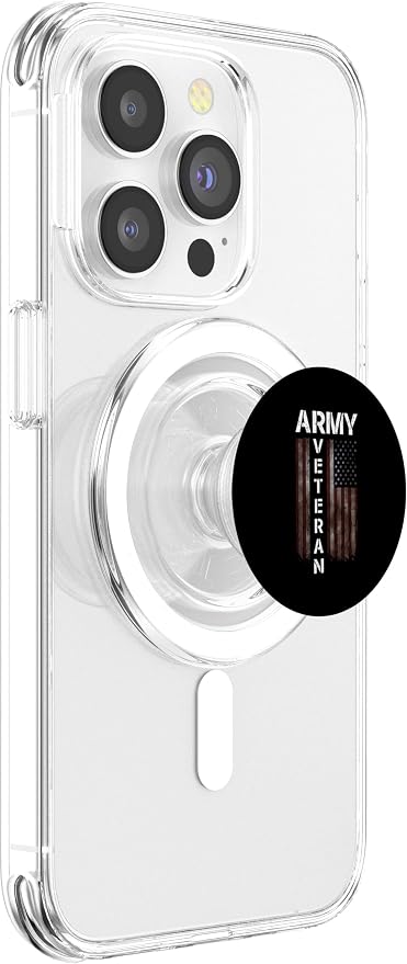 Cool American (USA) Flag - Proud Us Army Veteran Gift Idea PopSockets Adhesive PopGrip