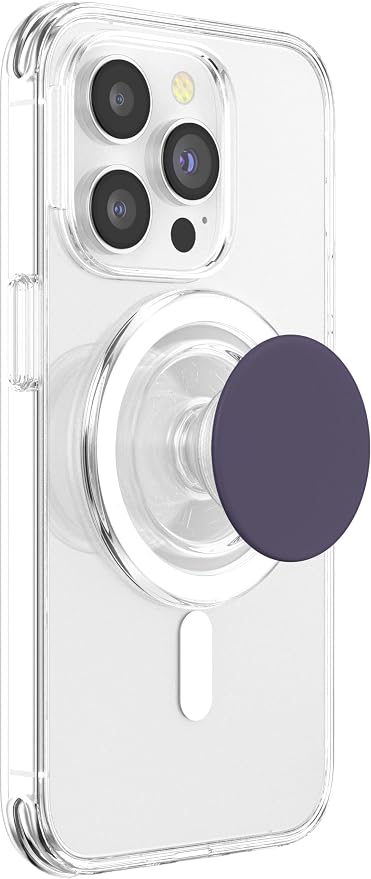 Dark Purple PopSockets PopGrip for MagSafe