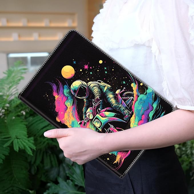 Case for iPad 10.2/10.5，iPad 9th/8th/7th Gen，for iPad 10.2 inch 2021/2020/2019/iPad Air 3rd Gen/Pro 10.5 - Slim Fit Standing Cover with Auto Sleep/Wake，Frog Playing Guitar