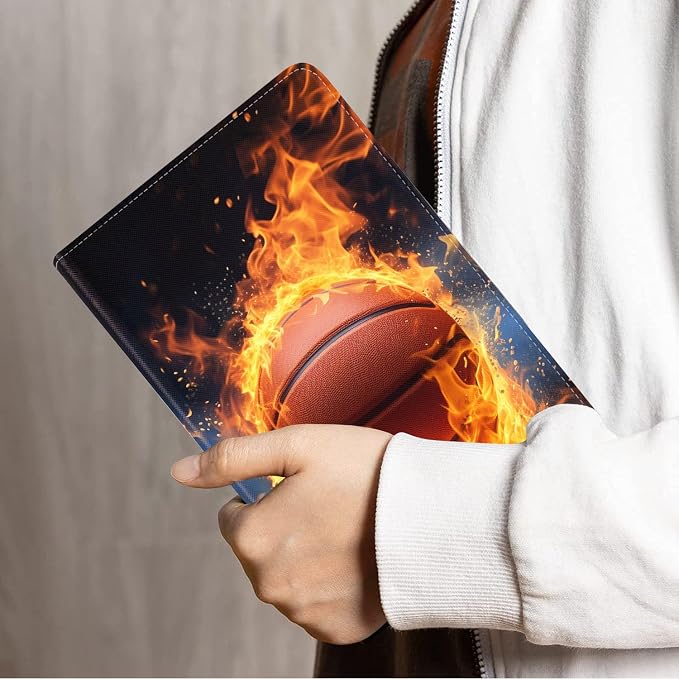 Case for Samsung Galaxy Tab S10 Lite/ S10 FE/ S9 FE 5G 10.9 Inch/ S9 11 Inch - Slim PU Leather Folding Stand Folio Cover with Auto Sleep/Wake - African American Girl
