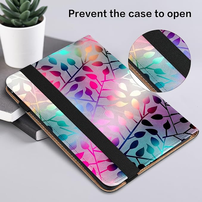 Case for Samsung Galaxy Tab A 10.1 2019 Model SM-T510/T515/T517 Stylus Holder Flip Wallet Leather Shockproof Cover for Galaxy Tab A SM-T510 Case Bicolor Marble