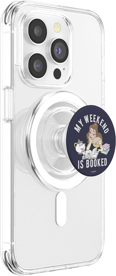 Disney Beauty and The Beast Belle My Weekend is Booked PopSockets Adhesive PopGrip