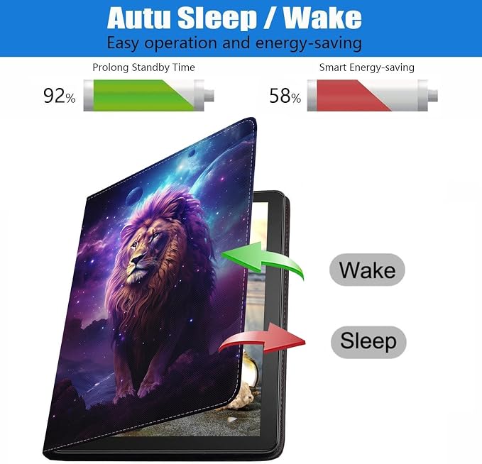 Case for Samsung Galaxy Tab S10 Plus 2024/ S9 Plus/ S9 FE Plus 5G 12.4 Inch 2023 Slim PU Leather Stand Folio Cover with Auto Wake Sleep Abstract Paint Dogs