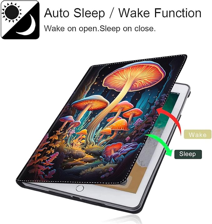 Case for New iPad (A16) 11th Generation 11 Inch 2025for iPad 10th Generation 2022 10.9 Inch Multi-Angle Stand Smart Cover Shockproof with Auto Wake/Sleep Baby Dragon