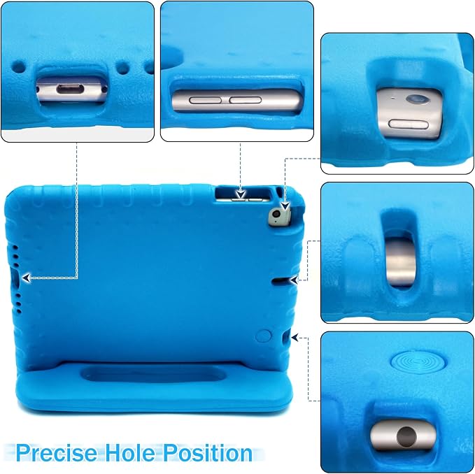 LEFON Kids Case Shockproof for iPad mini 5/4/3/2/1 iPad mini 4th Generation Case for Kids with Convertible Handle Light Weight Super Protective Stand Cover for iPad mini 5th Gen 7.9 Inch