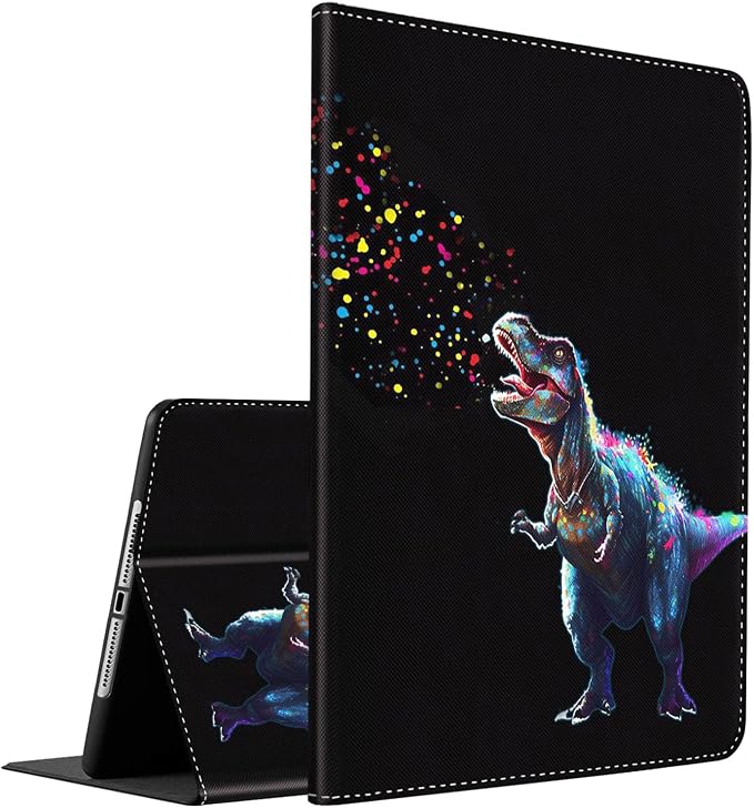 Case for iPad (A16) 11th Generation 11 Inch (2025) iPad 10th Generation 10.9 Inch (2022)，Slim Fit Foldable Standing Cover Case with Auto Sleep/Wake ，Moth Moon