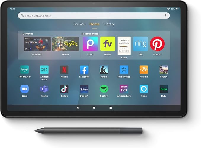 Made for Amazon Stylus Pen for Fire Max 11 (2023 Release) &amp Amazon Fire HD 10 (13th Gen 2023 release) Tablets