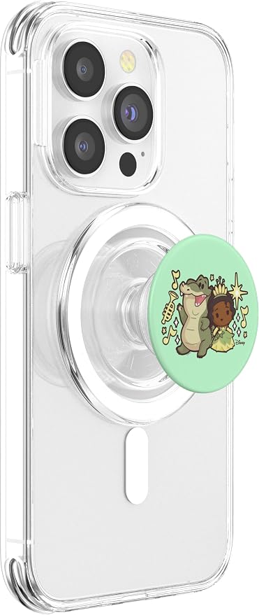 Disney Princess - Tiana and Louis The Alligator PopSockets PopGrip for MagSafe