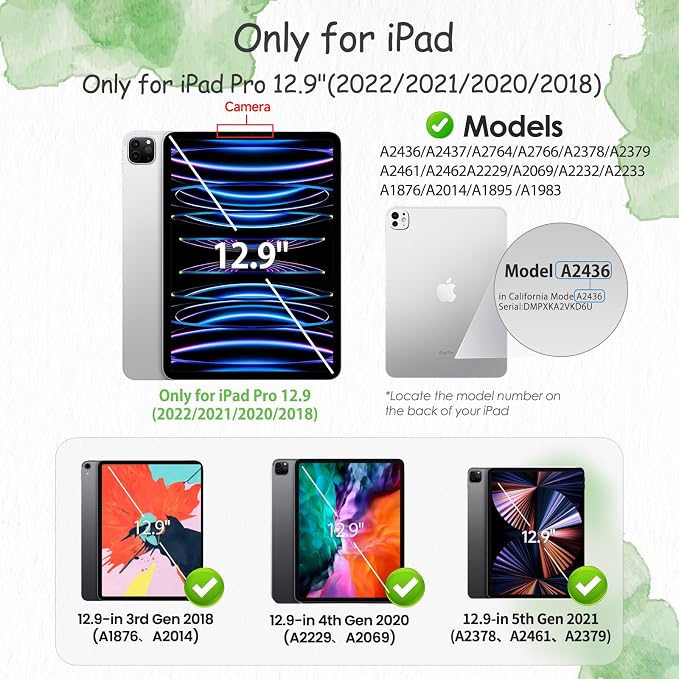 PandaShield 2-Pack Privacy Screen Protector Easy-Installation Box for iPad 11th/10th Gen. A16 (11/10.9 Inch 2025/2022) Anti-Spy Bubble Free Scratch Resistant Apple Pencil Support