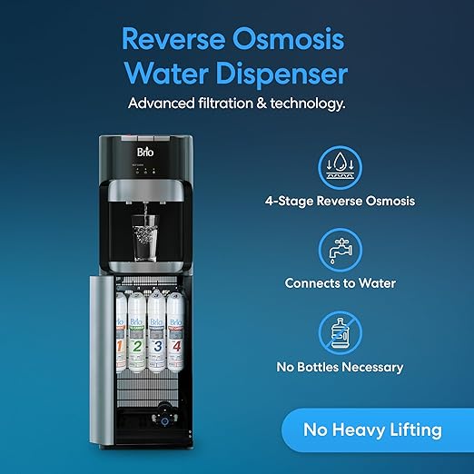 Brio Commercial Grade Bottleless Ultra Safe Reverse Osmosis Drinking Water