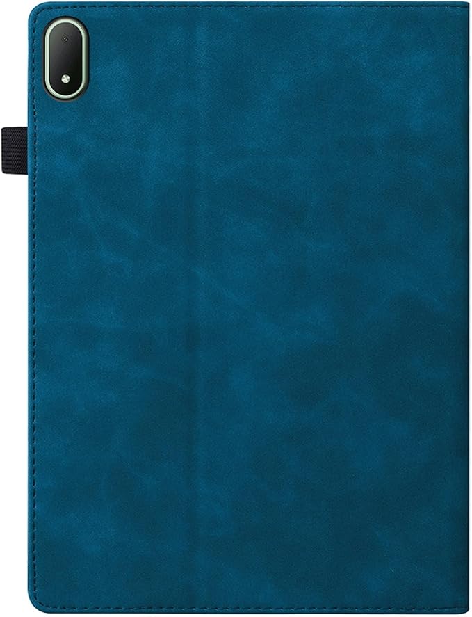 Shockproof Case for OnePlus Pad 3 / OnePlus Pad 2 Pro 13.2 inch Released 2025 - Retro PU Leather + TPU Hybrid Protective Cover with Anti-Slip Grip Strap &amp Card Slots -Black