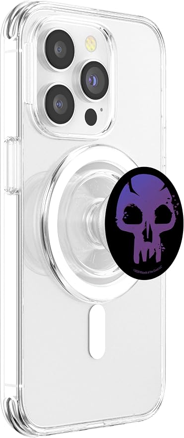 Magic: The Gathering Iconic Black Mana Symbol PopSockets MagSafe PopGrip for iPhone