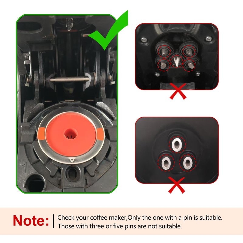 ACOFEM 2 Pack Reusable K Cups Pods for Keurig 1.0 & 2.0