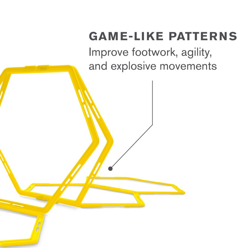 SKLZ Speed Web Trainer and Agility Ladder for Improved Footwork Yellow