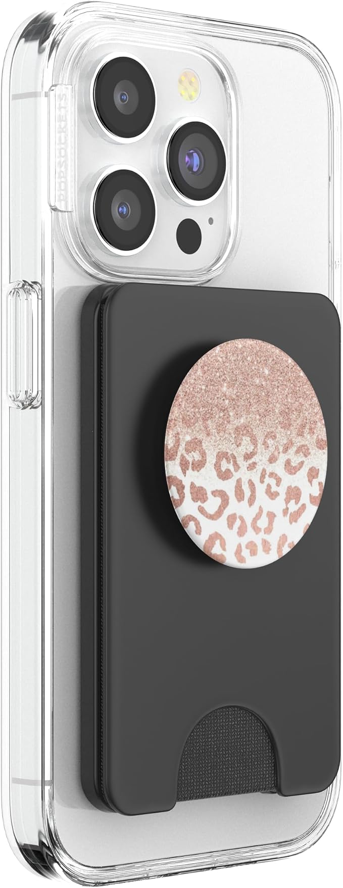 Rose-Gold Leopard Phone Grip PopSockets Adhesive PopGrip