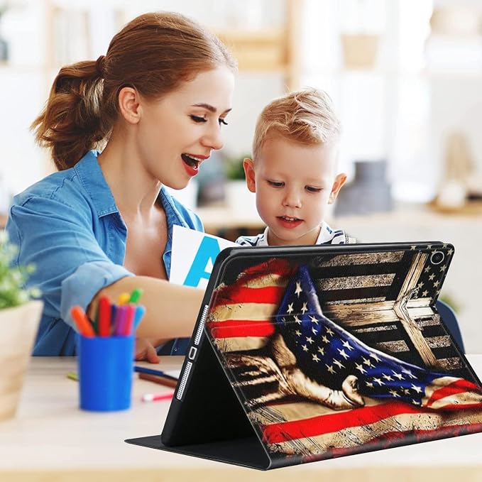 Compatible for ipad 9th Generation CaseDesign for 8th 7th Generation ipad case 10.2Present for Father Mother Daught Son FriendsAngryDo Not Touch My Pad