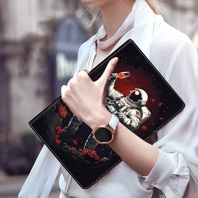Case for Galaxy Tab A9 Plus ， Auto Sleep/Wake Multi-Angle Viewing Slim Folio Stand Cover for Samsung Galaxy Tab A9+/A9 Plus 11 Inch 2023 (SM-X210/X216/X218) Magic Mushrooms Fungus