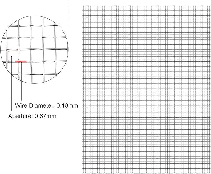 Stainless Steel Woven Wire Mesh, 304 Stainless Steel Woven Wire 30 Mesh Fine
