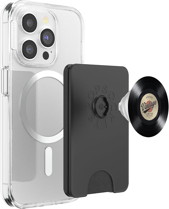 Vinyl Record Player Vinyl Collector Retro Music Lover PopSockets PopGrip for MagSafe