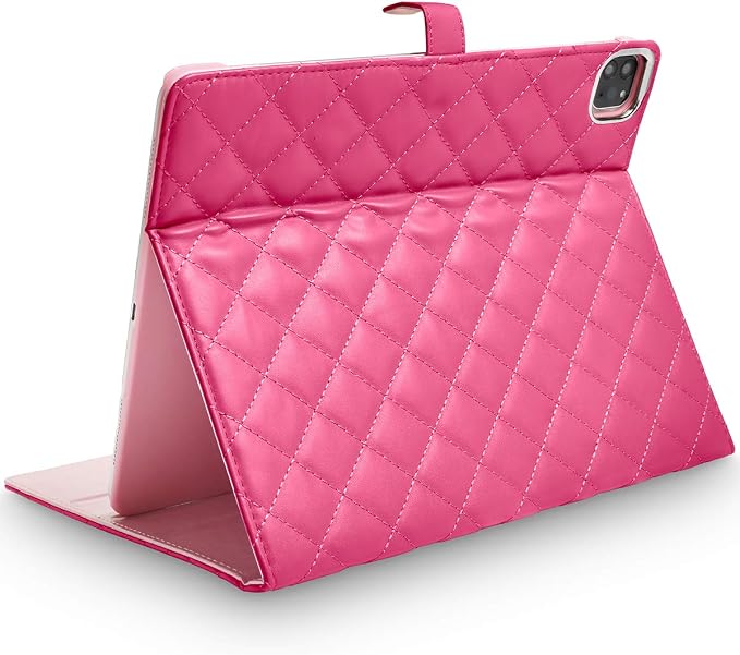 for iPad Pro 11 inch Case 2022(4th Gen)/2021(3rd Gen)/2020(2nd Gen)/2018 (1st Gen)Cute Crown Bling Diamond PU Leather Smart Auto Sleep/Wake Stand Shockproof Cover for iPad Pro 11 Inch Black