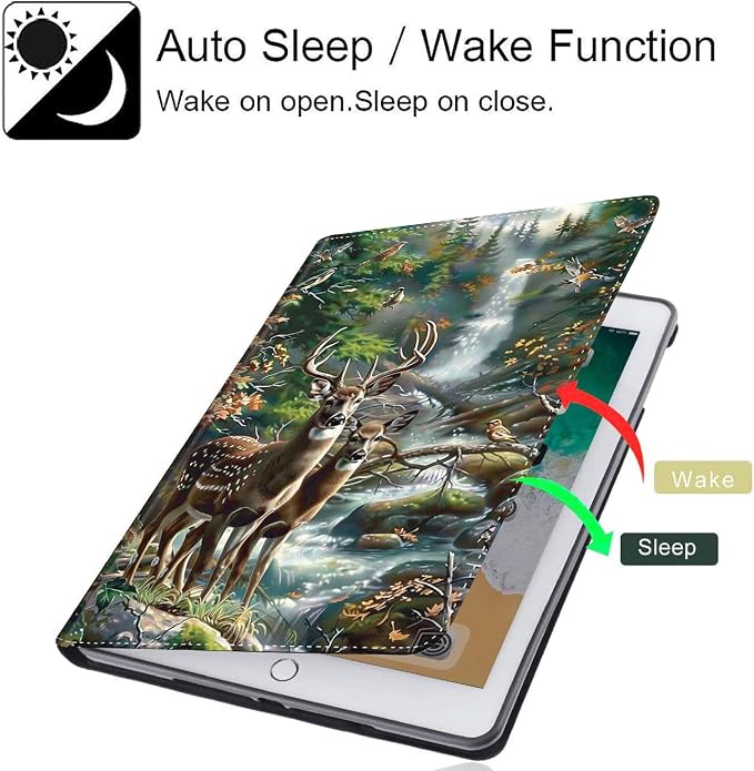 Case for iPad 10th Generation (2022 Release) 10.9 Inch Durable Shockproof Protective Cover for New iPad 10th gen 10.9 2022 Elephant Sunflower