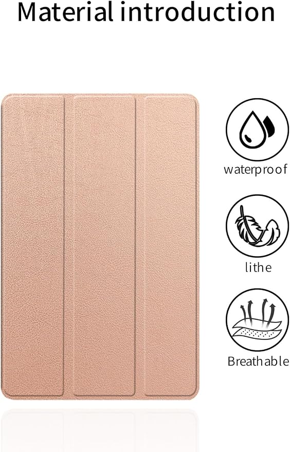 for Lenovo Yoga Tab(TB710FU) 2025 Android 11.1 Inch Tablet CaseBOVUGAC Tri-fold Tablet Case Cover for Yoga Tab 11.1Full Protection Premium PU Scratch Resistant.(Black)