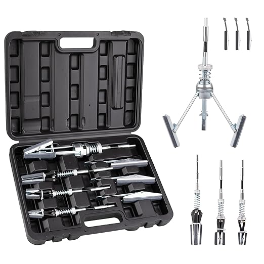 7PCS Engine Cylinder Hone Tool Set, Fits Cylinders from 3/4" to 7"