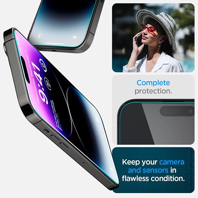 Spigen Tempered Glass Screen Protector [GlasTR EZ FIT] designed for iPhone 11 / iPhone XR [6.1 inch] [Case Friendly] - 2 Pack