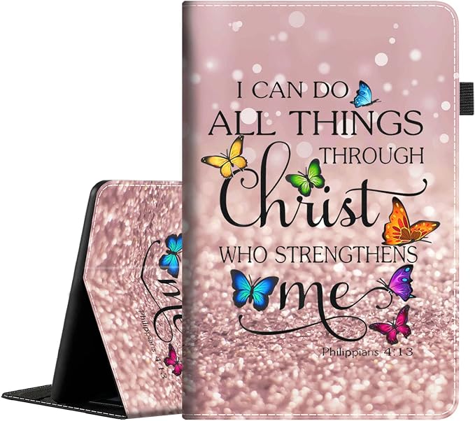 Case for Amazon Fire HD 8 &amp Fire HD 8 Plus Tablet (Fits Both 12th/10th Generation 2022/2020 Release)- Premium Leather Standing Cover with Auto Sleep/Wake Jungle
