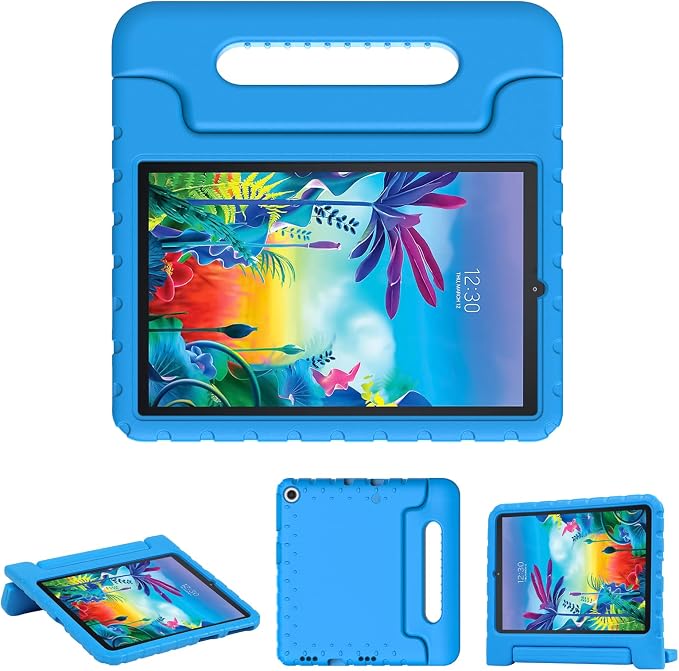 Kids Case for Lg G Pad 5 2019 Shockproof Stand Blue | Shockproof Lightweight EVADesign for LG G Pad 5 10.1 Tablet 11Inch 2019 Released (LM-T600 )Kid-Proof Protection Cover