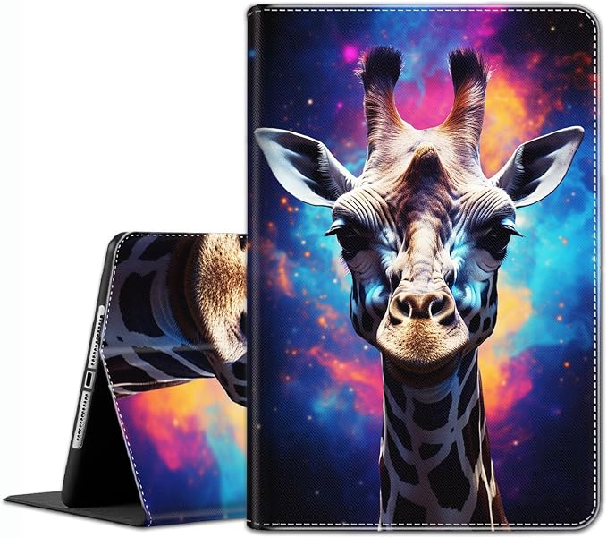 Case for iPad A16 11th Gen 11 Inch (2025) 10th Gen 10.9 Inch (2022) Model A3354 A3355 A3356 A2696 A2757 A2777 ，Slim Fit Standing Cover with Auto Sleep/Wake，Frog Playing Guitar