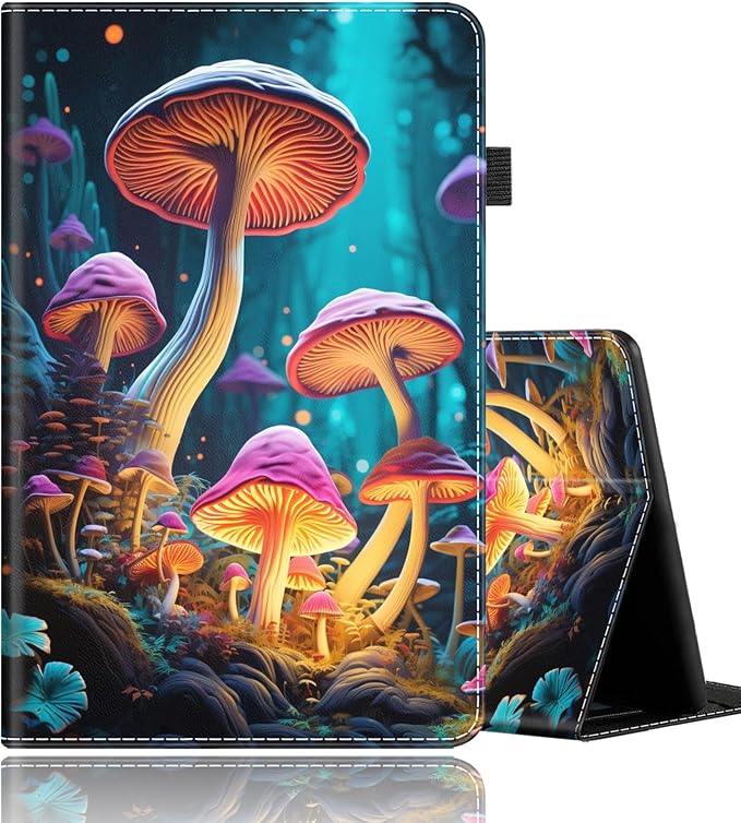 Case for All-New Amazon Kindle Fire HD 8 &amp 8 Plus Tablet (12th Generation/10th Generation 2022/2020 Release) 8 Durable Shockproof Protective Cover，Pug Weightlifting