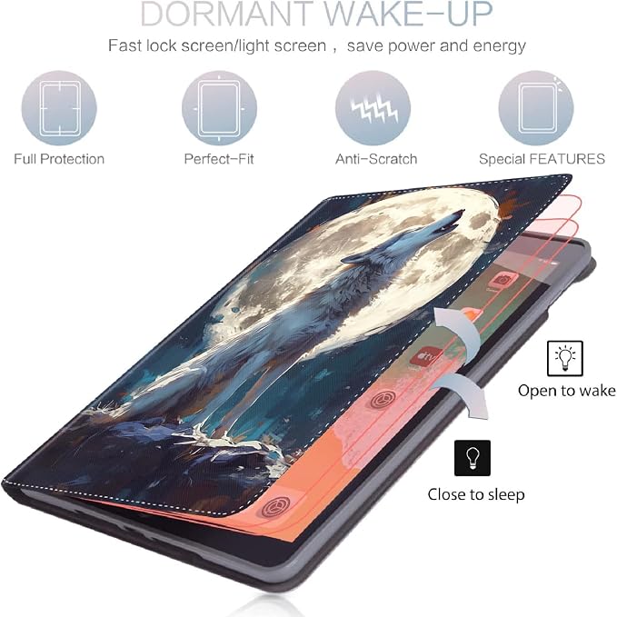 Case for iPad (A16) 11th Generation 11 Inch (2025) for iPad 10th Generation 10.9 Inch (2022) Slim Folding Stand Cover with Auto Wake/Sleep Corgi Dog Eating Ramen 2