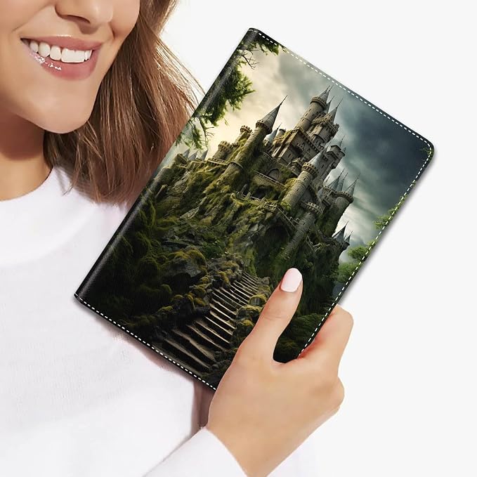 Case for iPad (A16) 11th Generation 11 Inch 2025 / iPad 10th Generation 10.9 Inch 2022 Ultra-Thin Multi-Angle Protective Cover with Auto Sleep/Wake A Dark Horse