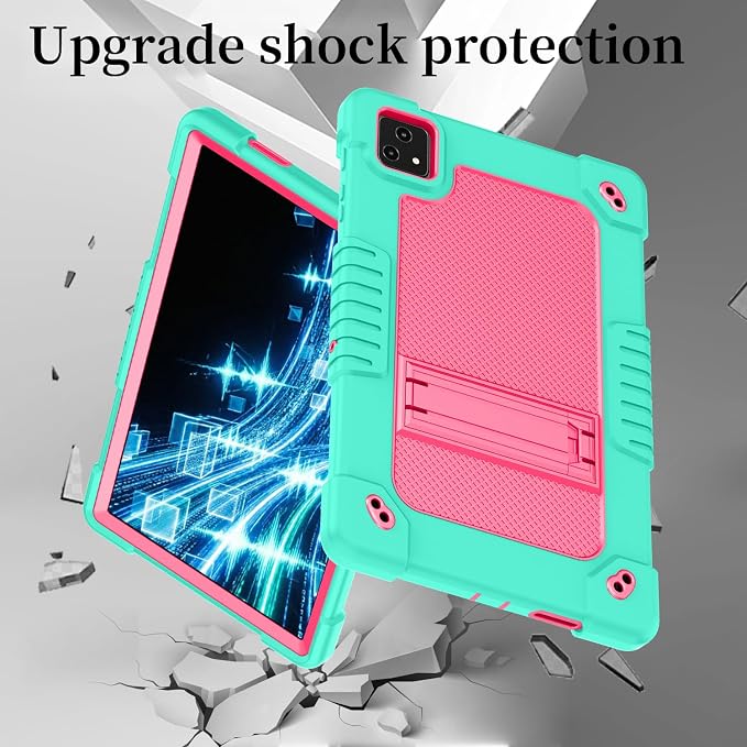 for Revvl Tab 5G Tablet Case 10.36 inch 2023for T-Mobile Revvl Tab 5G Tablet CaseHeavy Duty Shockproof Cover with Strap Kickstand for T-Mobile Revvl Tab 5G 10.36 inch (Black)