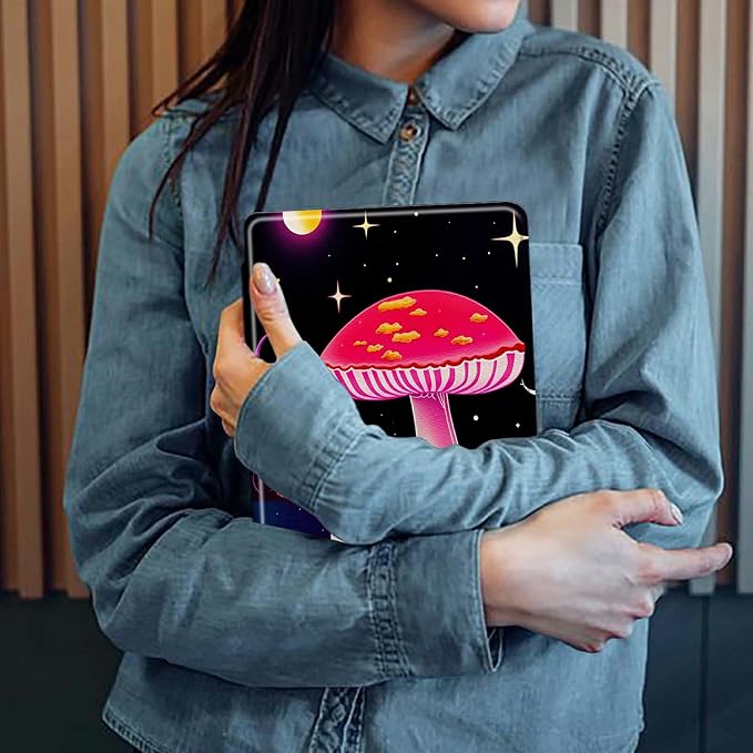 American Flag Deer Pattern Case for All-New Amazon Kindle Fire 7 Inch Tablet (9th/7th/5th Generation 2019/2017/2015 Release)360 Degree Rotating Stand Protective Cover with Auto Sleep/Wake